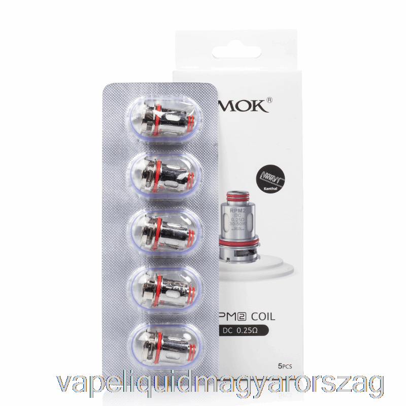 Füst Rpm 2 Cseretekercs 0,25 Ohm Fordulat/perc 2 Dc Tekercs Vape Folyadék